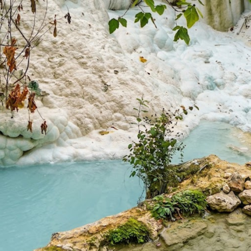 Bagni San Filippo: terme libere e Balena Bianca